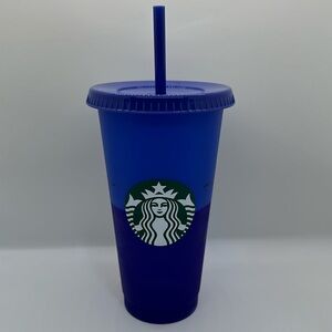 Starbucks Summer 2020 Color Changing Cup Blue 24oz